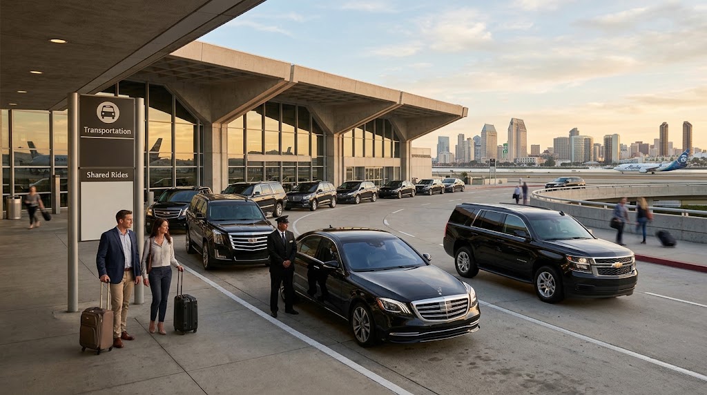 Where Can You Book Black Car Service Near San Diego Airport?